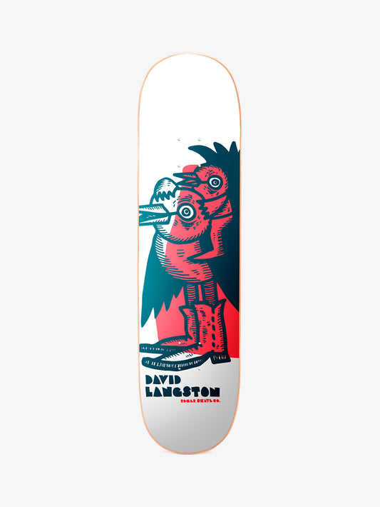 Roger Birds Of A Feather David Langston 8.25" Skate Deck