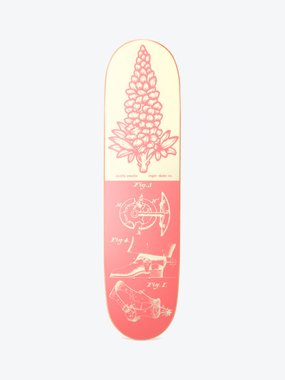 Roger Bluebonnet Austin Amelio 8.25" High Concave Skate Deck