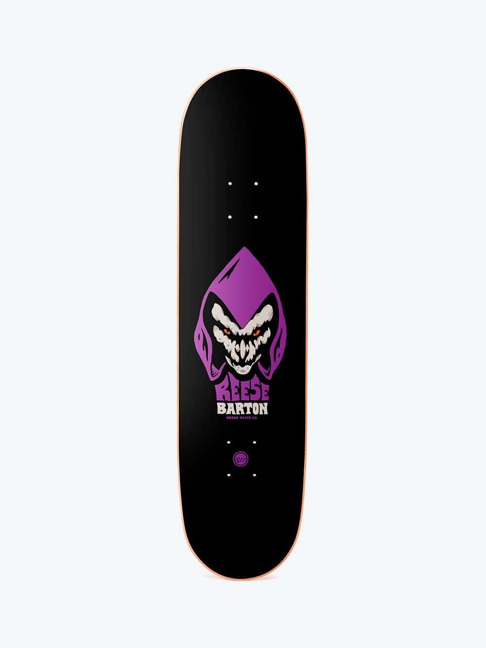 Roger Cursed Reese Barton 8.375" High Concave Square Skate Deck