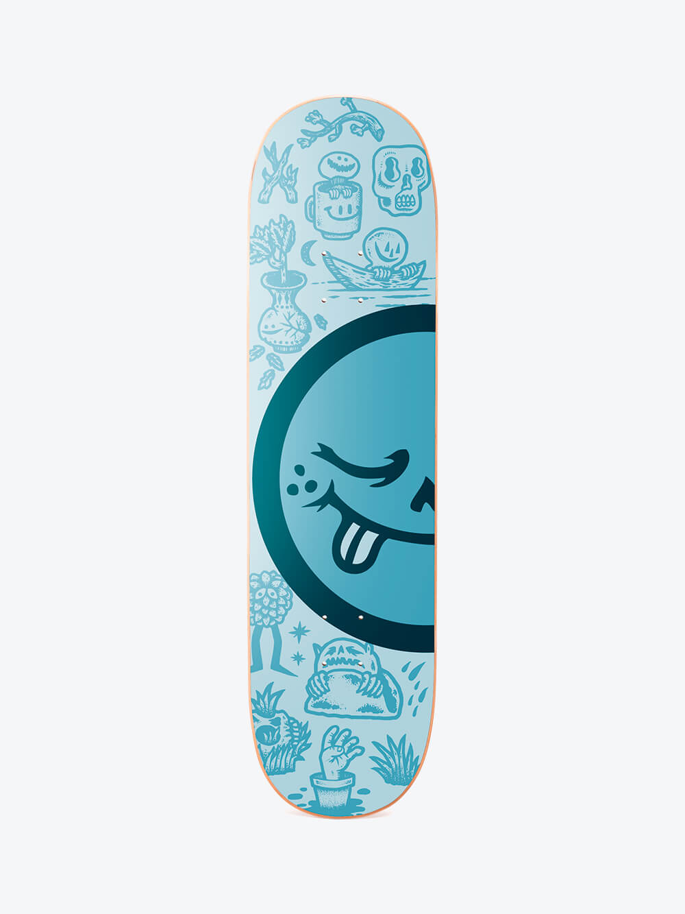 Roger Half Roger 8.0" High Concave Skate Deck