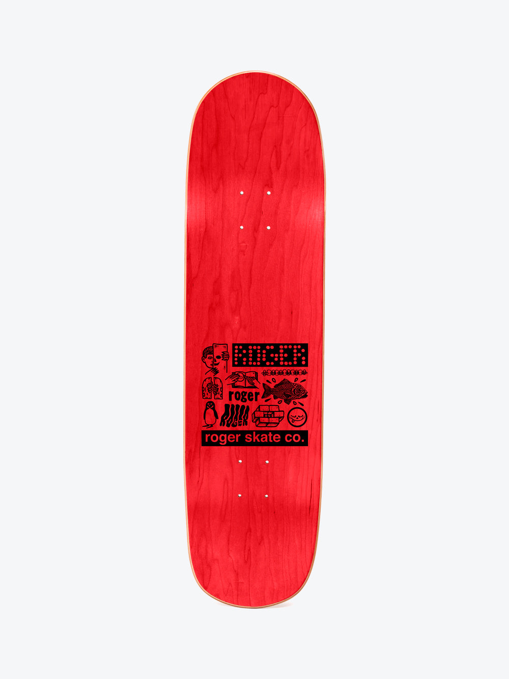 Roger Skate Switch 8.625" High Concave Square Skate Deck