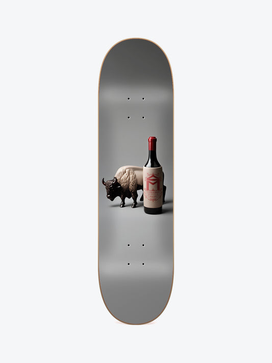 Sk8mafia Great White Buffalo Surrey 8.25" Skate Deck