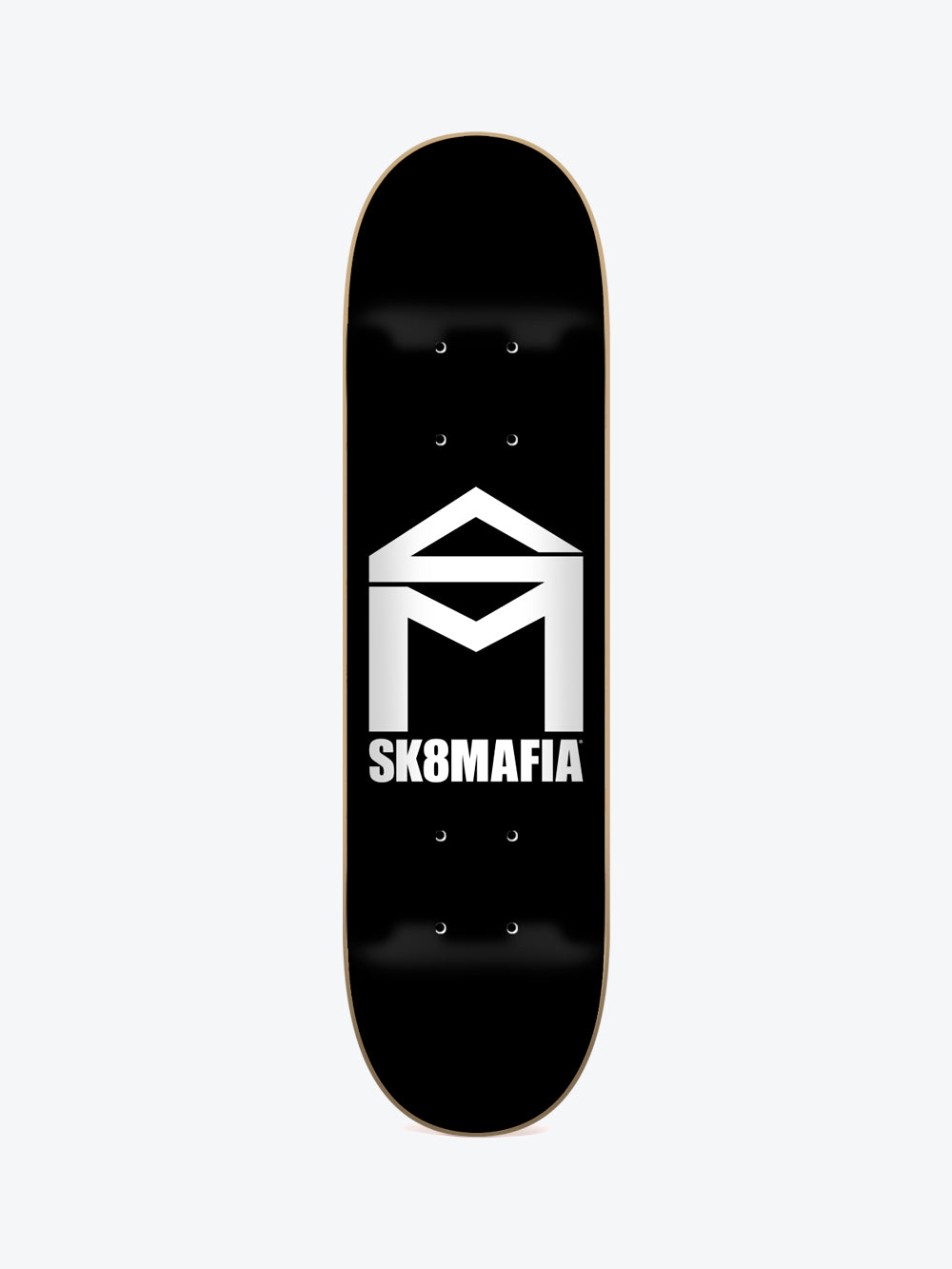 Sk8mafia House Logo Black 6.0" Micro Skate Deck