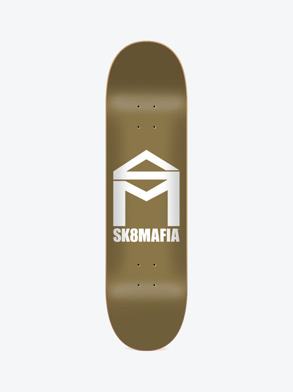 Sk8mafia House Logo Gold Foil 8.25" Skate Deck