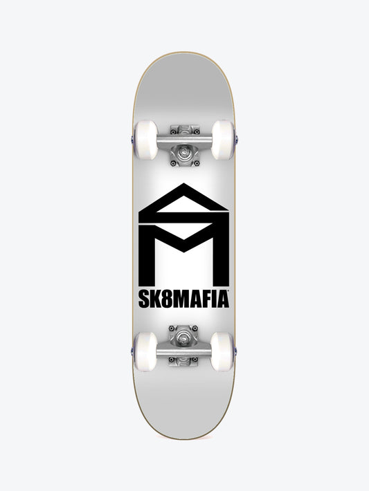 Sk8mafia House Logo White 6.0" Micro Skate Complet