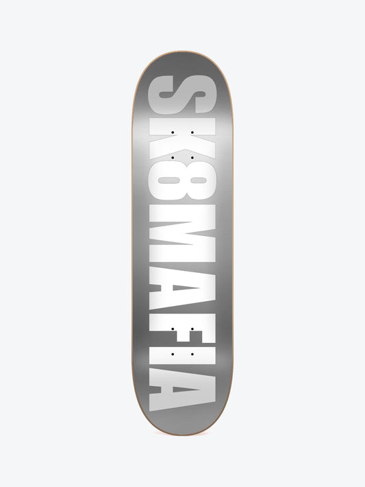 Sk8mafia OG Logo Silver Foil 8.3" Skate Deck