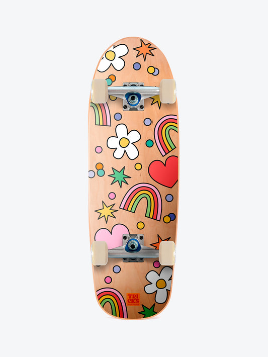 Tricks Fun 8.25" Complete Skateboard