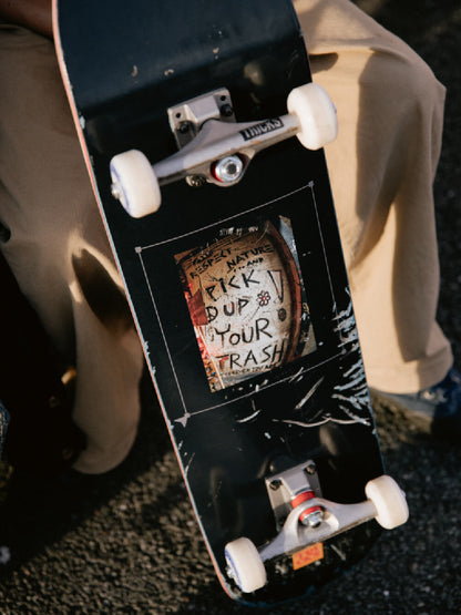 Tricks Pick Up Your Trash 8.25" Complete Skate