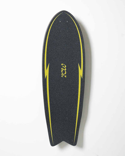 Yow Pipe Black 32" Surfskate Deck